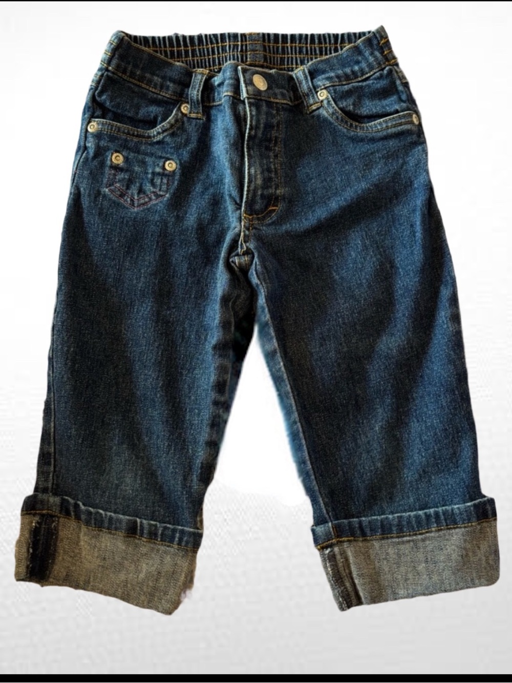 Y2K The Children's Place Dark Wash Kids Capris